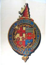 Photo of the London and South Western Railway Company coat of arms.