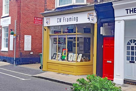 CW Framing at Castle Road shops in Southsea