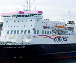 Condor Channel Island Ferries from Portsmouth International Port