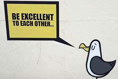 Be excellent to each other, Fark Fk, Southsea