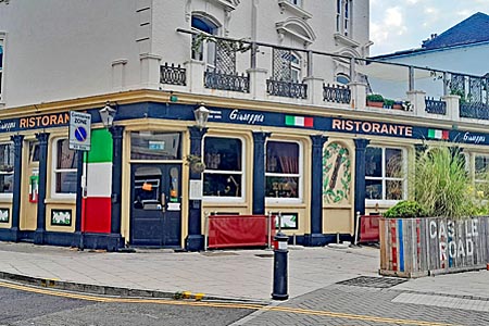 Giuseppes Italian Restaurant at Castle Road in Southsea
