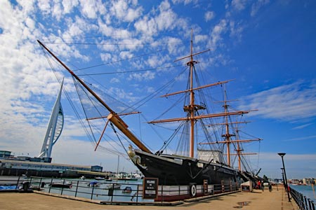 Portsmouth city in England