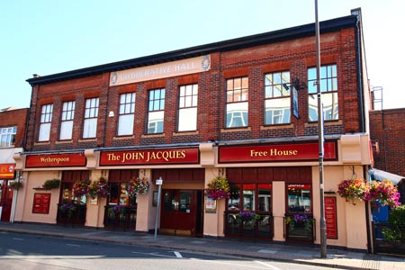 List of Portsmouth Pubs, The John Jaques, Fratton Road