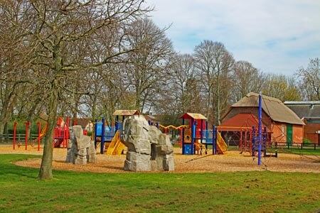The Play Area at Milton Park, Portsmouth