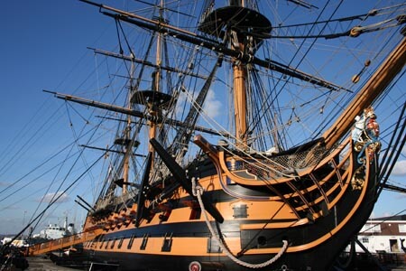 Portsmouth Historic Dockyard, HMS Victory