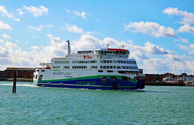 Portsmouth to Fishbourne, Isle of Wight, Car Ferry