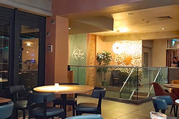 Casual dining experience at a bustling Port Solent bistro.