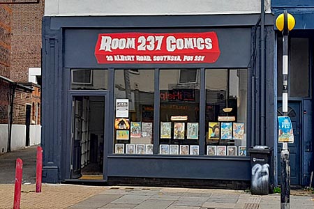 Room 237 Comics, Albert Road, Portsmouth