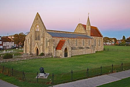 The Royal Garrison church at Old Portsmouth