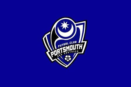 Portsmouth Futsal Club featuring the Star and Crescent