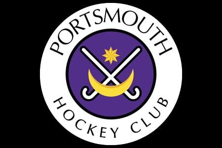 Portsmouth Hockey Club badge featuring the Star and Crescent