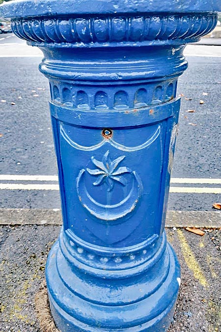 Portsmouth Star and Crescent lampost