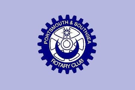 Portsmouth and Southsea Rotary Club logo showing the Star and Crescent