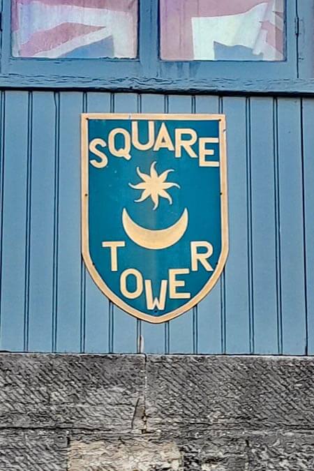 The Star and crescent symbol at The Square Tower, Old Portsmouth
