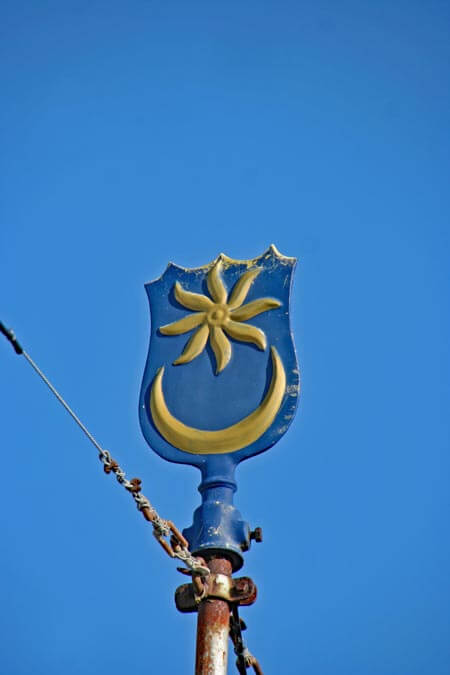 Star and crescent at Southsea, Portsmouth