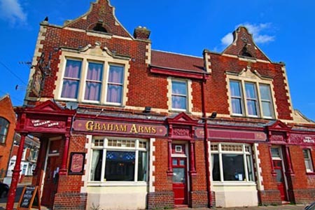 The Graham Arms pub, architect A.E Cogswell