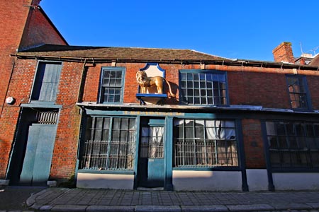 The historic Treadgolds iron and steel works in Portsmouth.