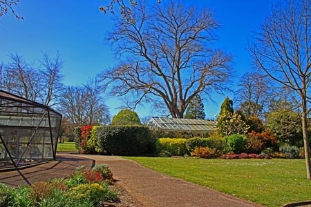 Aviary and glasshouse at Victoria Park, Portsmouth