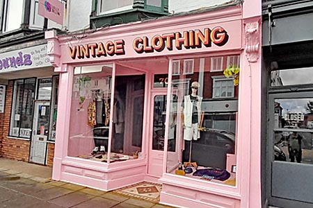Vintage Clothing at Albert Road, Southsea