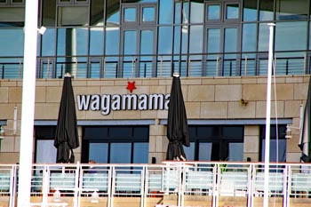 Wagamama Restaurant at Gunwharf Quays, Portsmouth